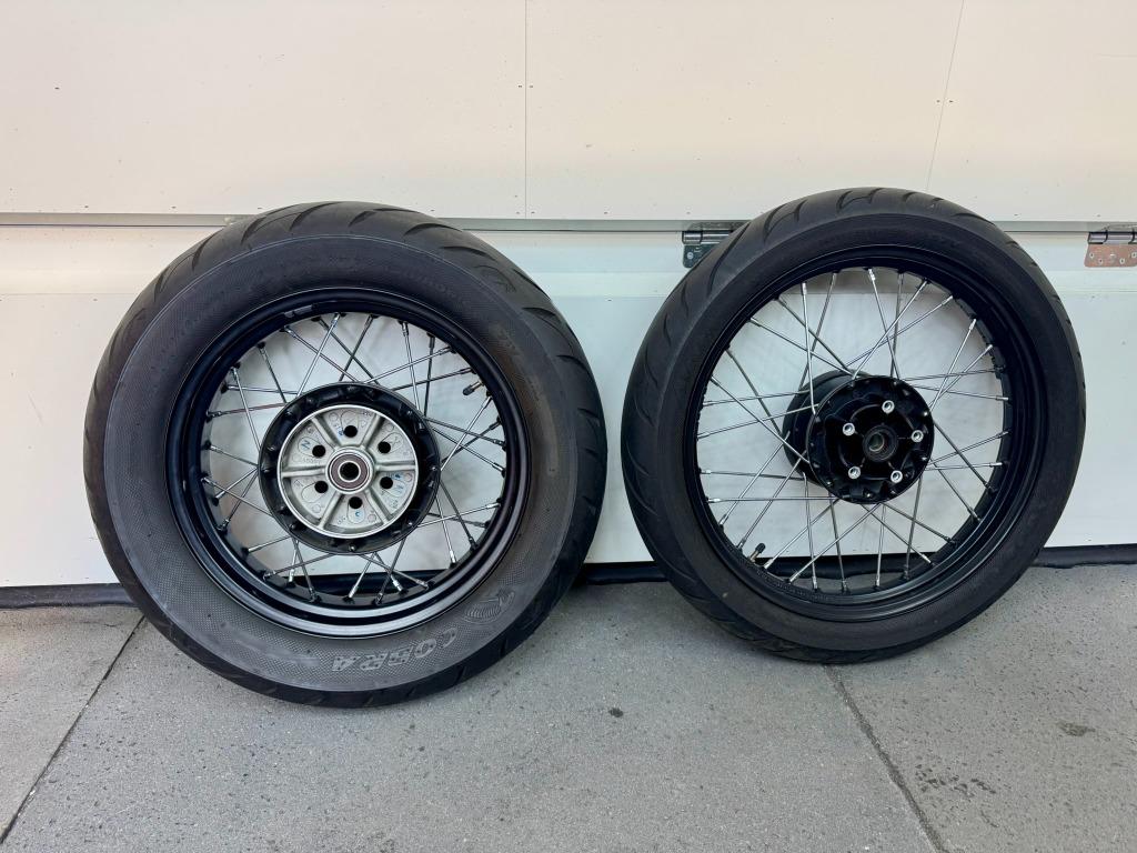 Triumph Bobber TFC wielen compleet ZGAN, Motoren, Ophalen