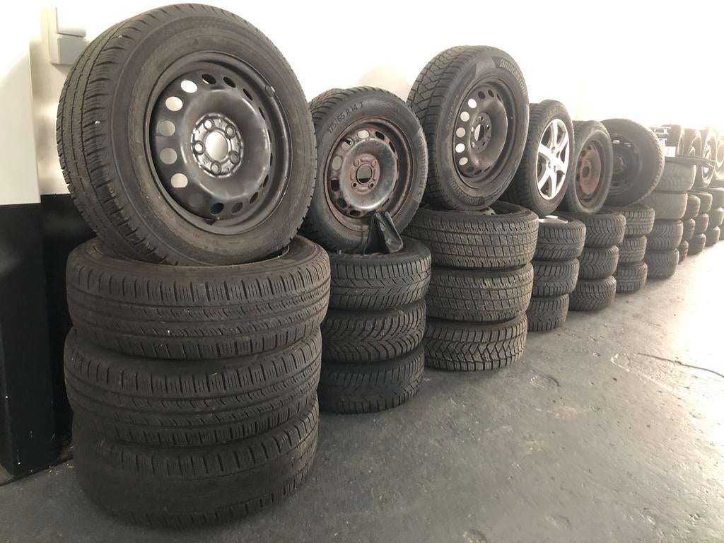 Winter banden Vito Citan Ford Fiesta Focus Fiat 500 VW Polo, Ophalen, 16 inch, Banden en Velgen, Nieuw
