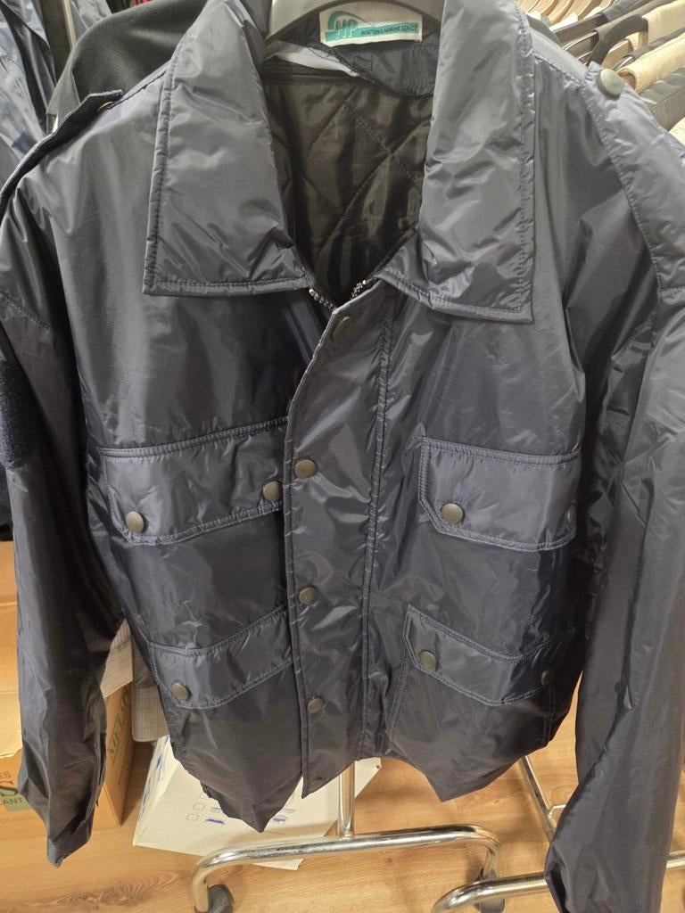 Bomber herenjacks blauw, Alle leeftijden, Ophalen of Verzenden, Nieuw in verpakking