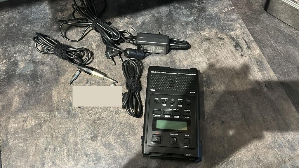 marantz pmd660 solid state recorder, Ophalen of Verzenden, Zo goed als nieuw, Audio