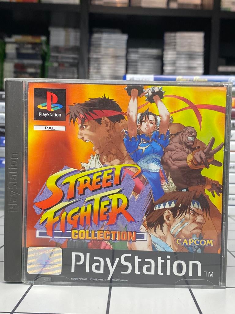 Street Fighter Collection – Zeldzame PS1 PlayStation 1 Game, Vechten, 2 spelers, Ophalen of Verzenden, Capcom