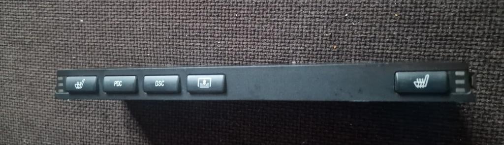 BMW E39 Facelift Schakelaar Stoelverwarming PDC DSC Rollo, Ophalen of Verzenden, Gebruikt, BMW