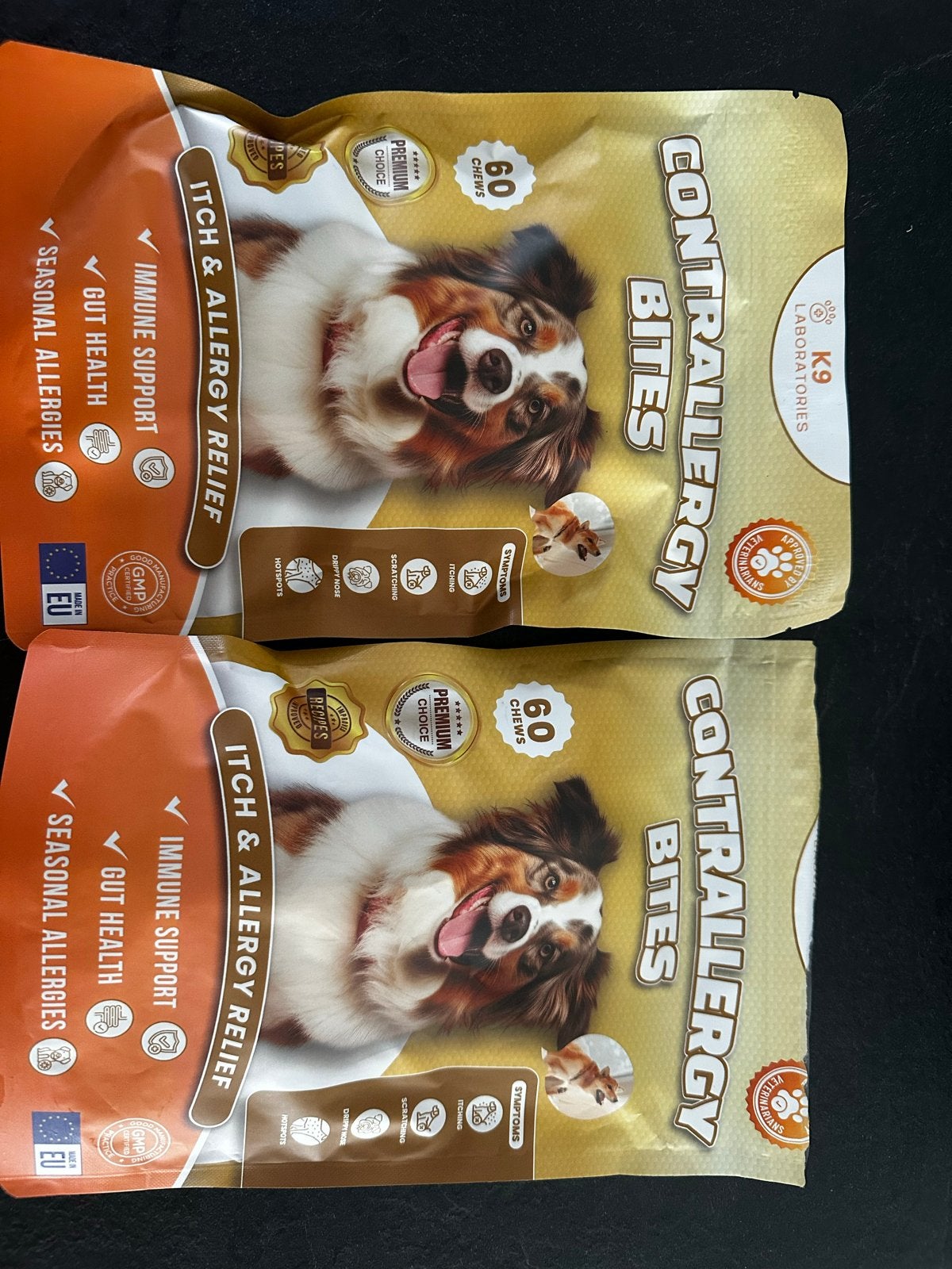2 zakjes Contrallergy bites K9, Ophalen, Nieuw
