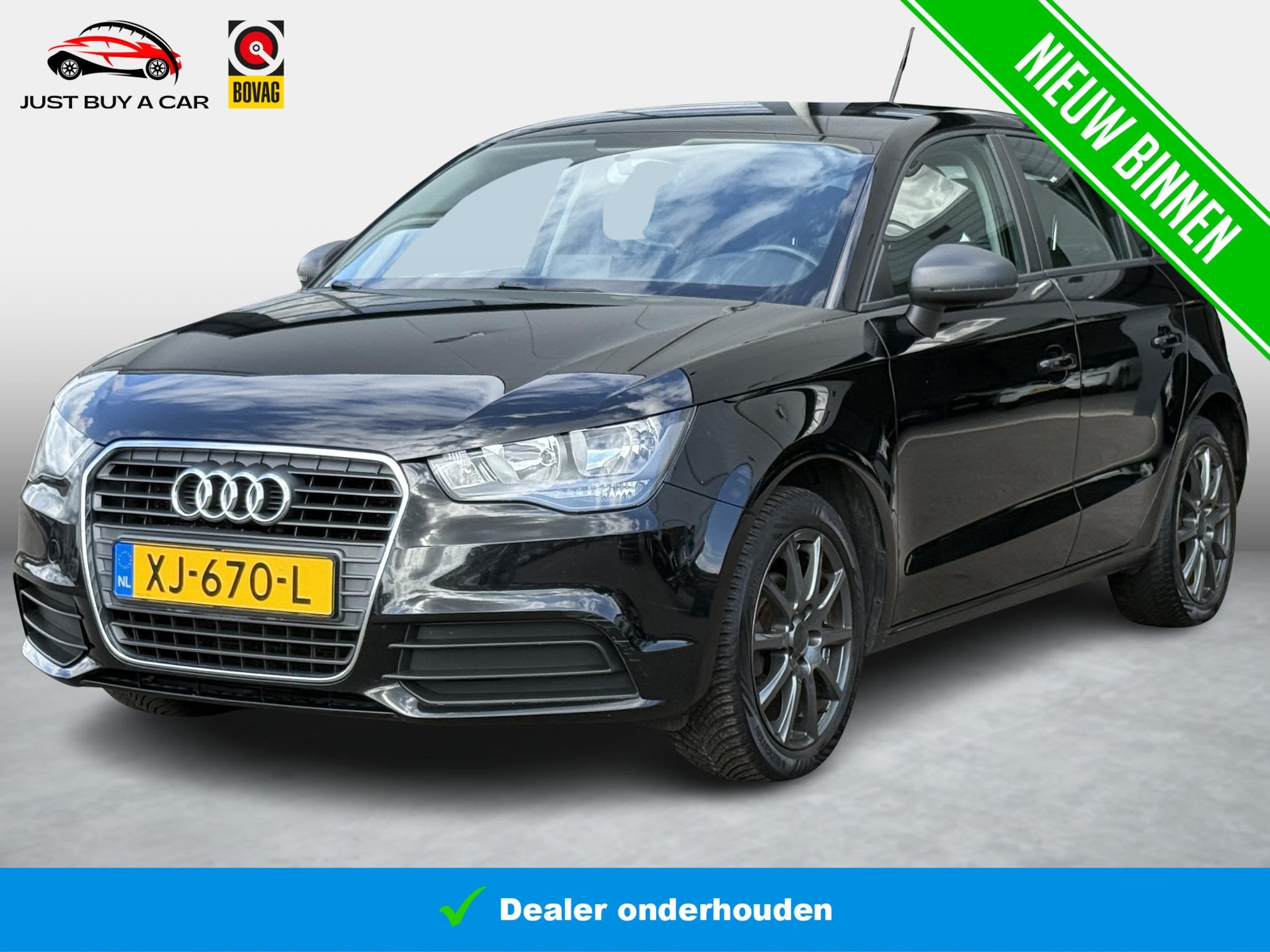 Audi A1 Sportback 1.2 TFSI Pro Line S / Stoelverwarming / S-, Auto's, Euro 5, Zwart, 4 cilinders, Met garantie (alle)