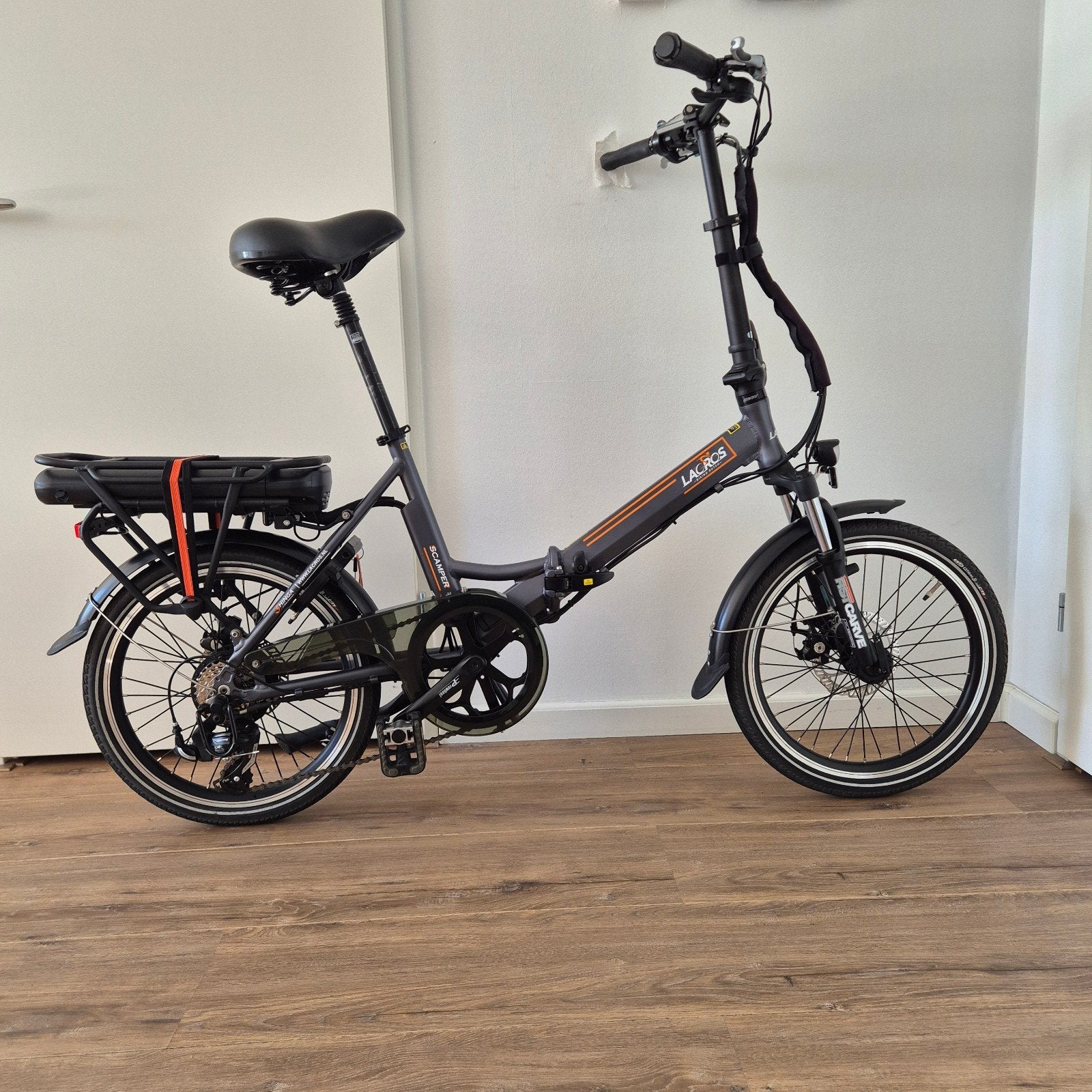2x Z.G.A.N Lacros S200 elektrische vouwfietsen (20inch), Ophalen, 20 inch of meer, Versnellingen, Zo goed als nieuw