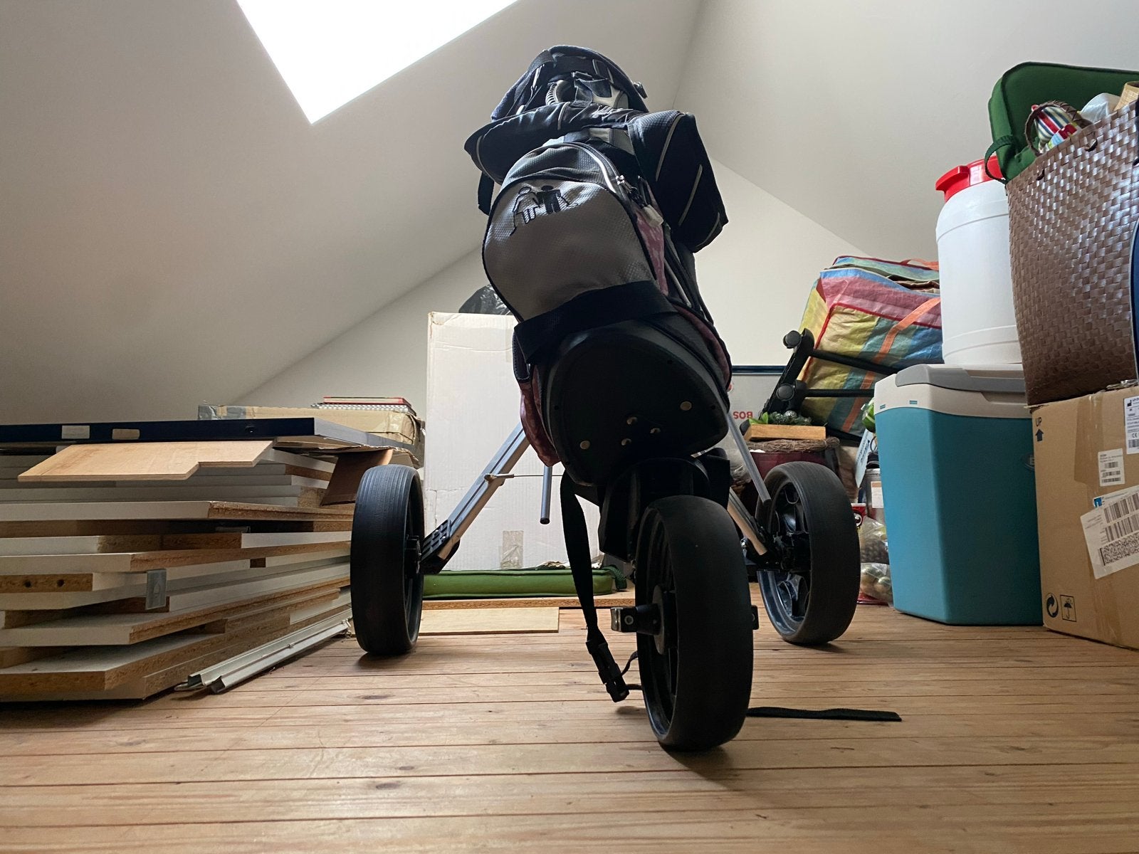 Foto 6 van Complete Golfset met Golftas, Trolley en Schoenen