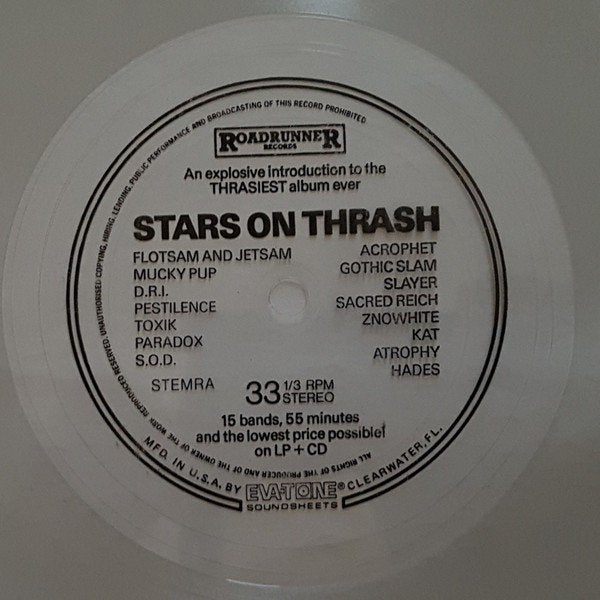 EP - Stars on Trash - Flexi-disc 7", Single Sided, Promo, Hard Rock, 7 inch, Promo, Ophalen of Verzenden