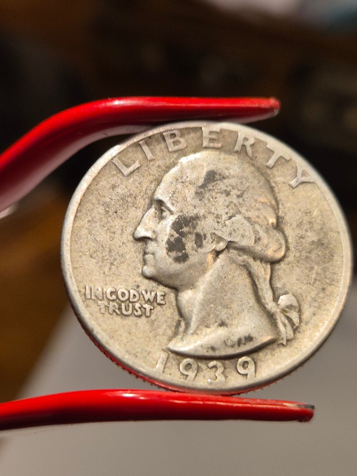 QUARTER DOLLAR 1939, Ophalen of Verzenden, Noord-Amerika