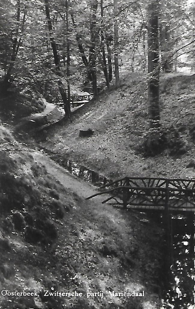Oosterbeek- -Zwitsersche partij Mariëndaal., Verzenden, 1960 tot 1980, Gelopen, Gelderland