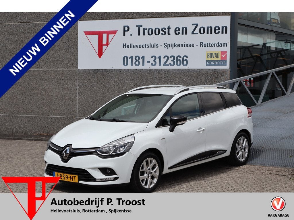 Renault Clio Estate 0.9 TCe Limited Nederlandse auto! Naviga, Auto's, Renault, Voorwielaandrijving, Stof, Gebruikt, 1098 kg