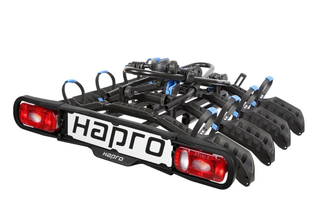 Hapro Atlas Active IV - 13-Polig -Fietsendrager - 4 Fietsen, 3 fietsen of meer, Elektrische fiets, Nieuw, Ophalen of Verzenden