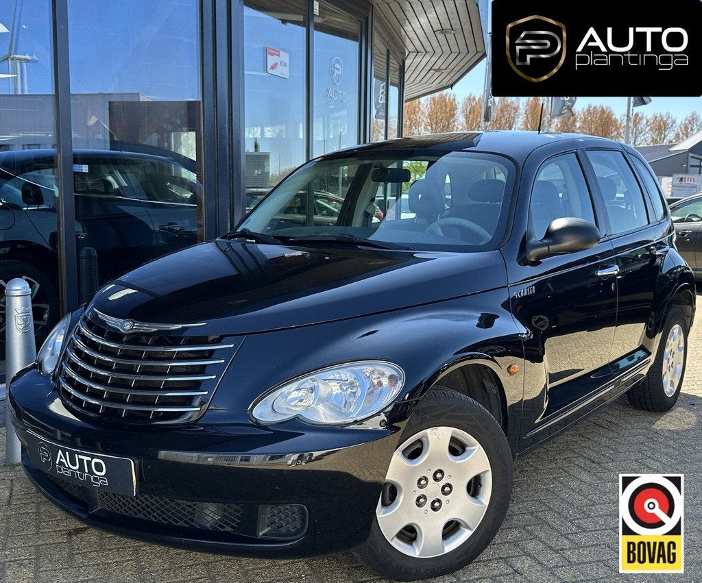 Chrysler PT Cruiser 2.4i Classic EXPORT | Nette Staat | D Ri, Auto's, Chrysler, Voorwielaandrijving, Zwart, Handgeschakeld, Grijs