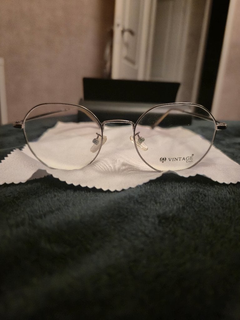 Foto 11 van Round, vintage-style metal glasses