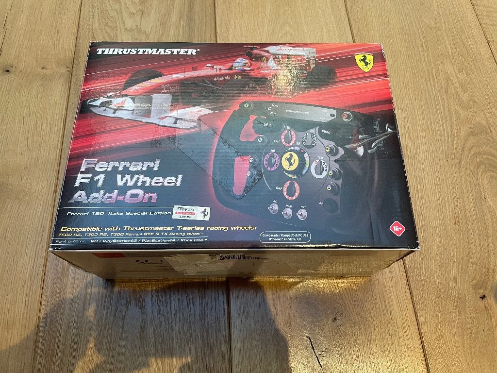 Thrustmaster Ferrari F1 Add-on, Verzenden, Zo goed als nieuw, Stuur of Pedalen, PlayStation 3