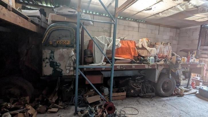 Volvo vrachtwagen L485 torpedo neus schuur vondst loop/sloop, Ophalen, Gebruikt