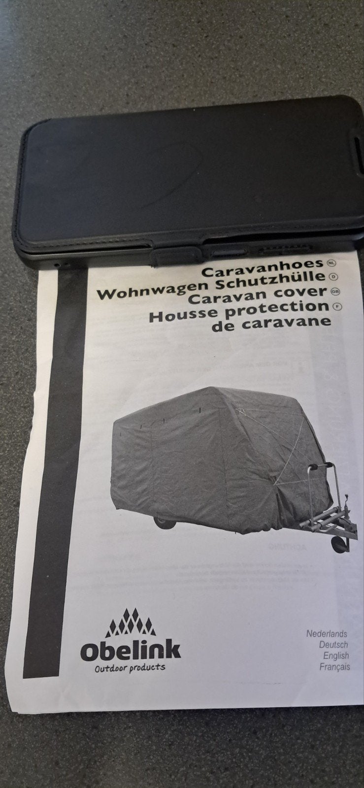 caravan hoes, Ophalen