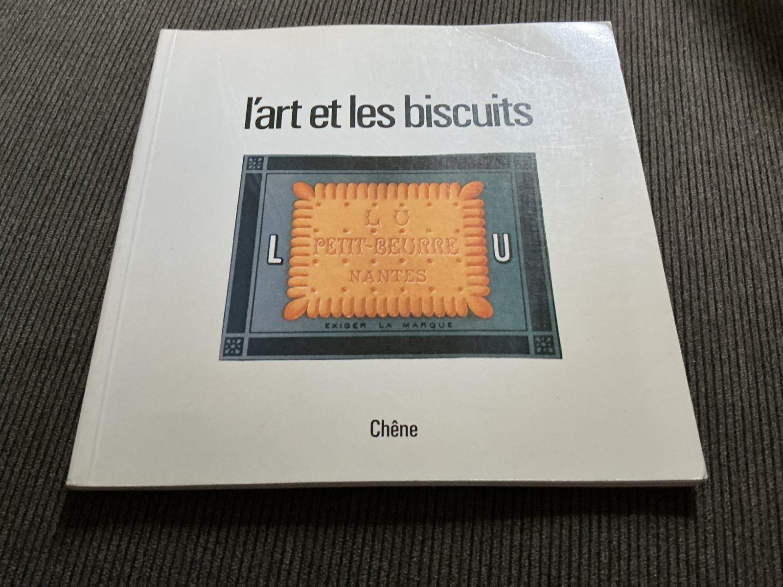 L'art et les biscuits - Georges Herscher, Ophalen of Verzenden, Zo goed als nieuw, Overige onderwerpen