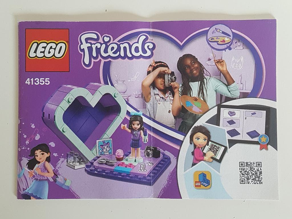 Lego Friends 41355 Emma's Hartvormige Doos, Compleet, Lego, Friends, Ophalen of Verzenden