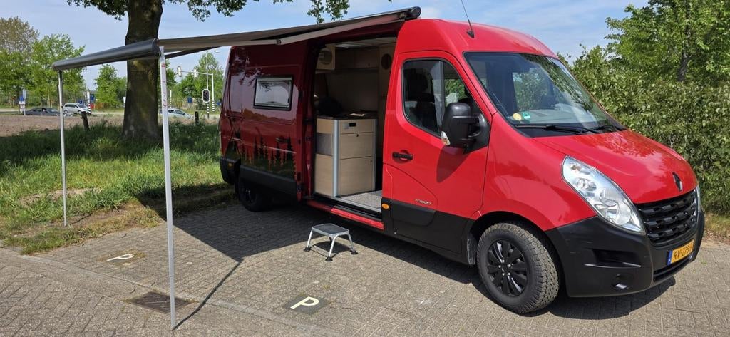 Stoere/ opvallende Renault Master camper, Overige merken, Chemisch toilet, Buscamper of Camperbus, Tot en met 2