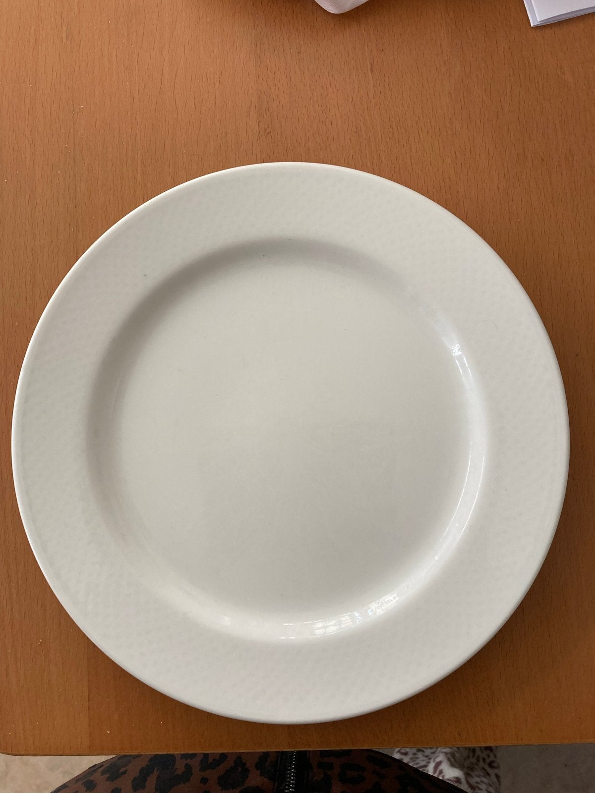 8 Villeroy & Boch Easy borden -Wit porselein, Gebruikt, Verzenden, Villeroy & Boch, Bord(en)
