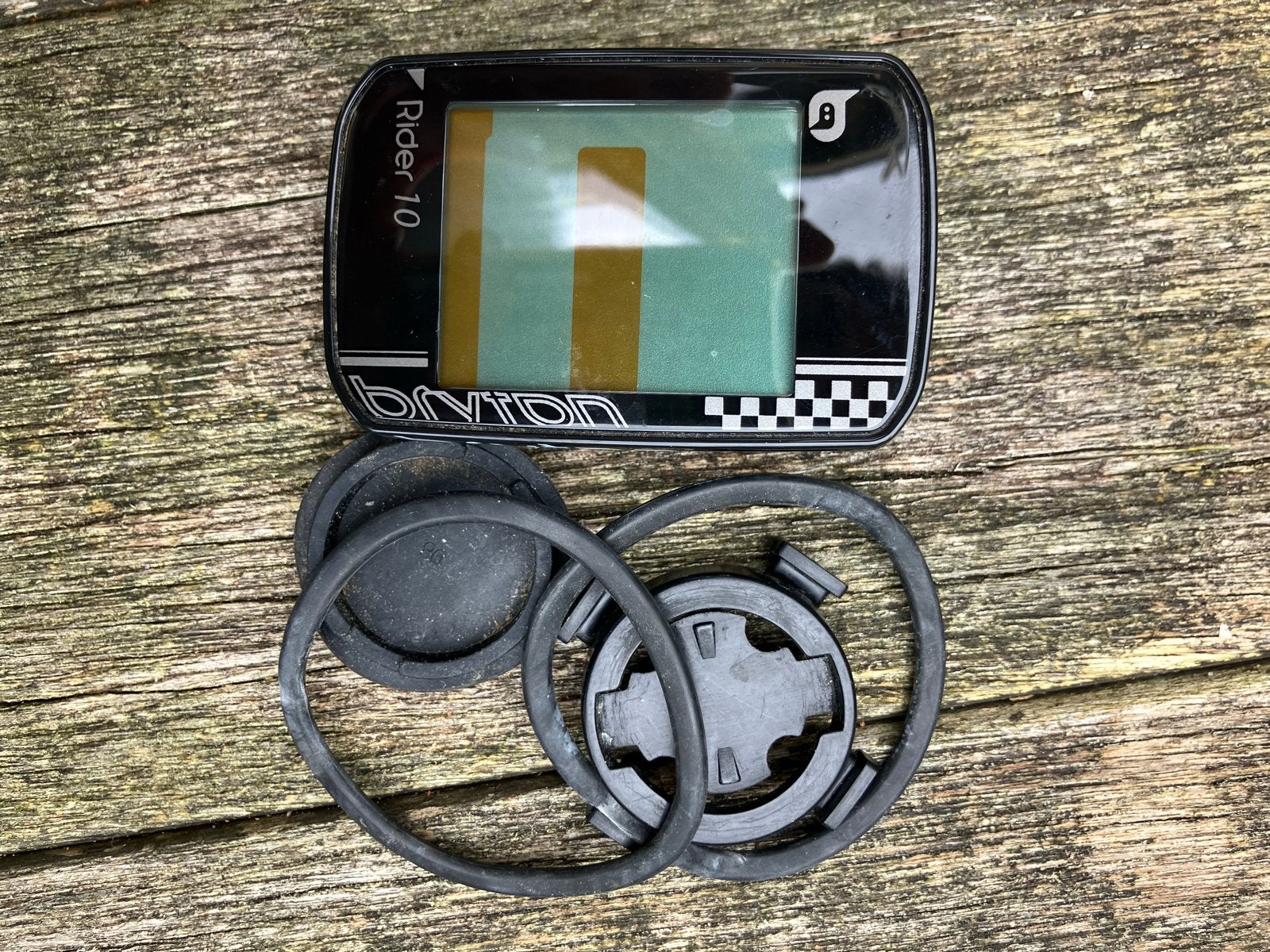 Bryton Rider 10 Fietscomputer met GPS, Ophalen of Verzenden, Draadloos, Gebruikt