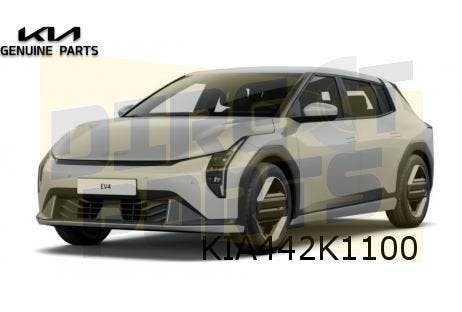 Kia EV4 (10/25-) voorbumper (te spuiten) Origineel! 86510SZ1