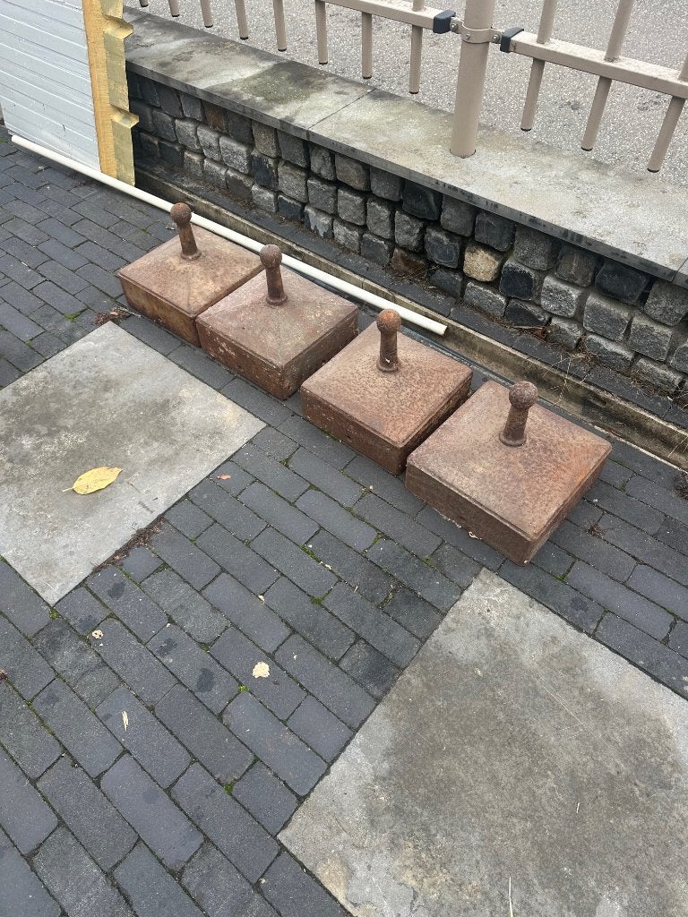 paal kappen, Tuin en Terras, Ophalen, Gebruikt, 250 cm of meer, Overige typen