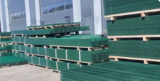 Dubbelstaafmatten pakket 25 meter 8/6/8, 103 cm hoog, Ophalen, Nieuw, IJzer, Dubbelstaafmat hekwerk