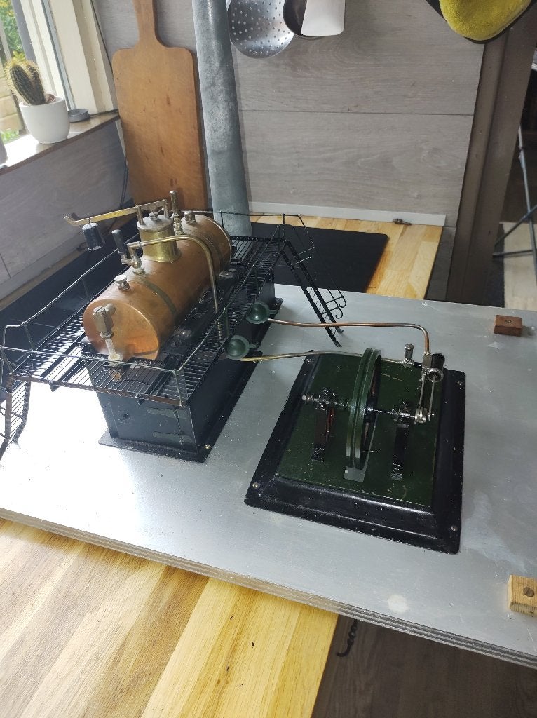 Stoommachine Zelfbouw., Ophalen, Gebruikt, Groter dan 1:32