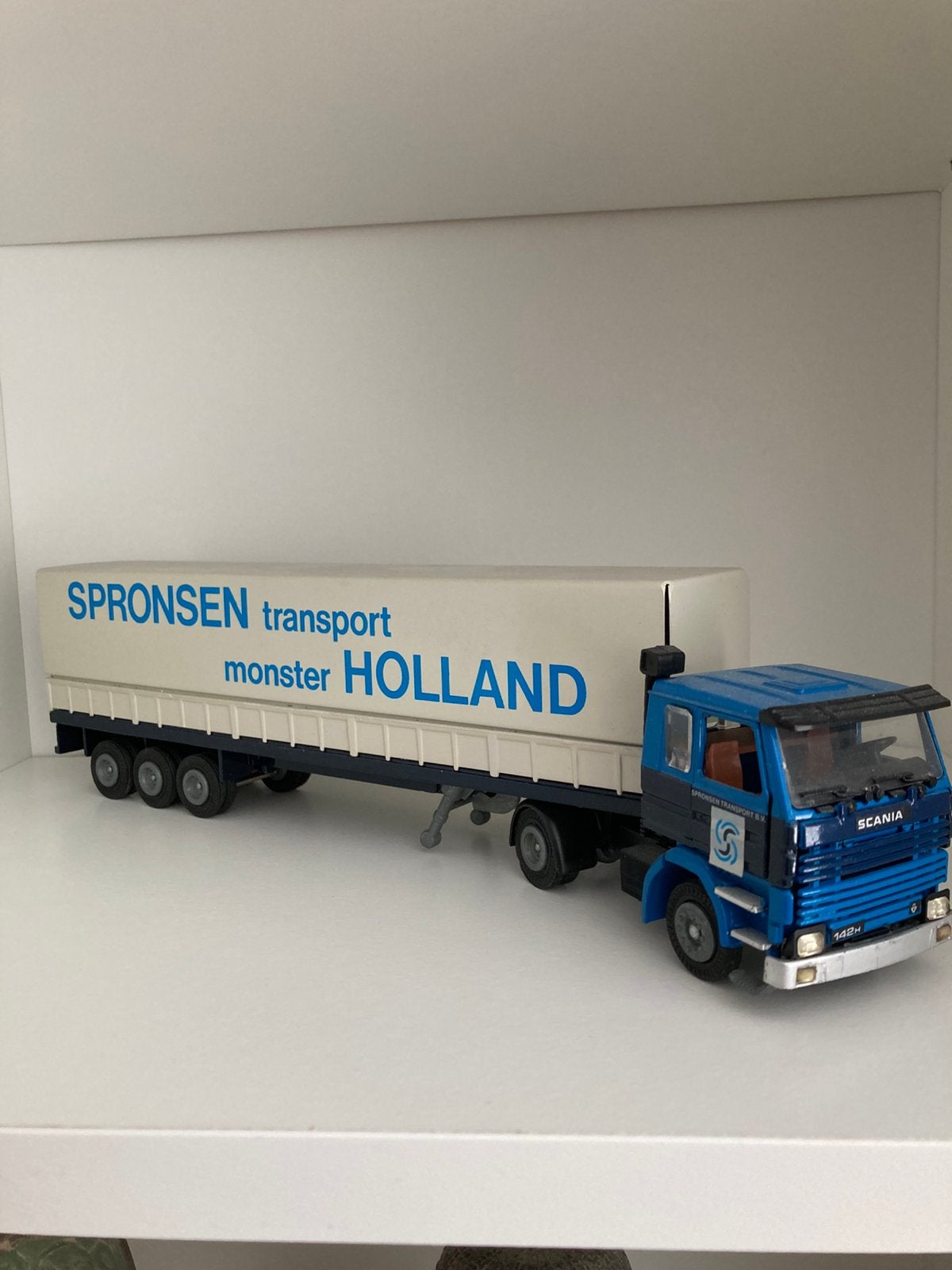 Tekno Van Spronsen transport, Ophalen of Verzenden, Zo goed als nieuw, Bus of Vrachtwagen, Tekno