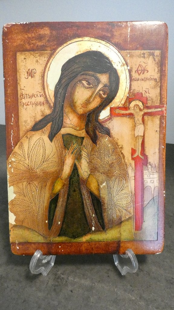 Russische icoon van de Moeder Gods van Achtyrka [2130], Ophalen