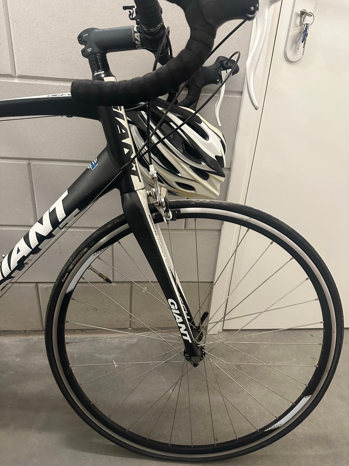 Giant Defy Limited L mat Zwart racefiets, Ophalen, Gebruikt, Aluminium, Giant
