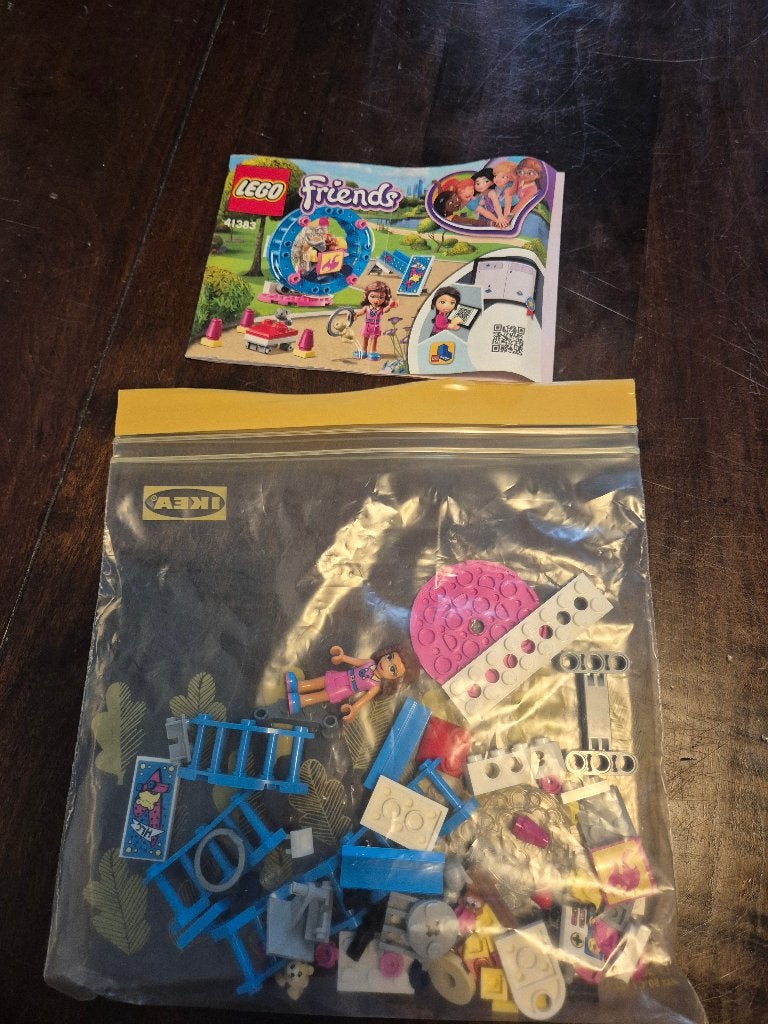 Lego friends circushamster 41383, Ophalen, Lego, Friends, Zo goed als nieuw