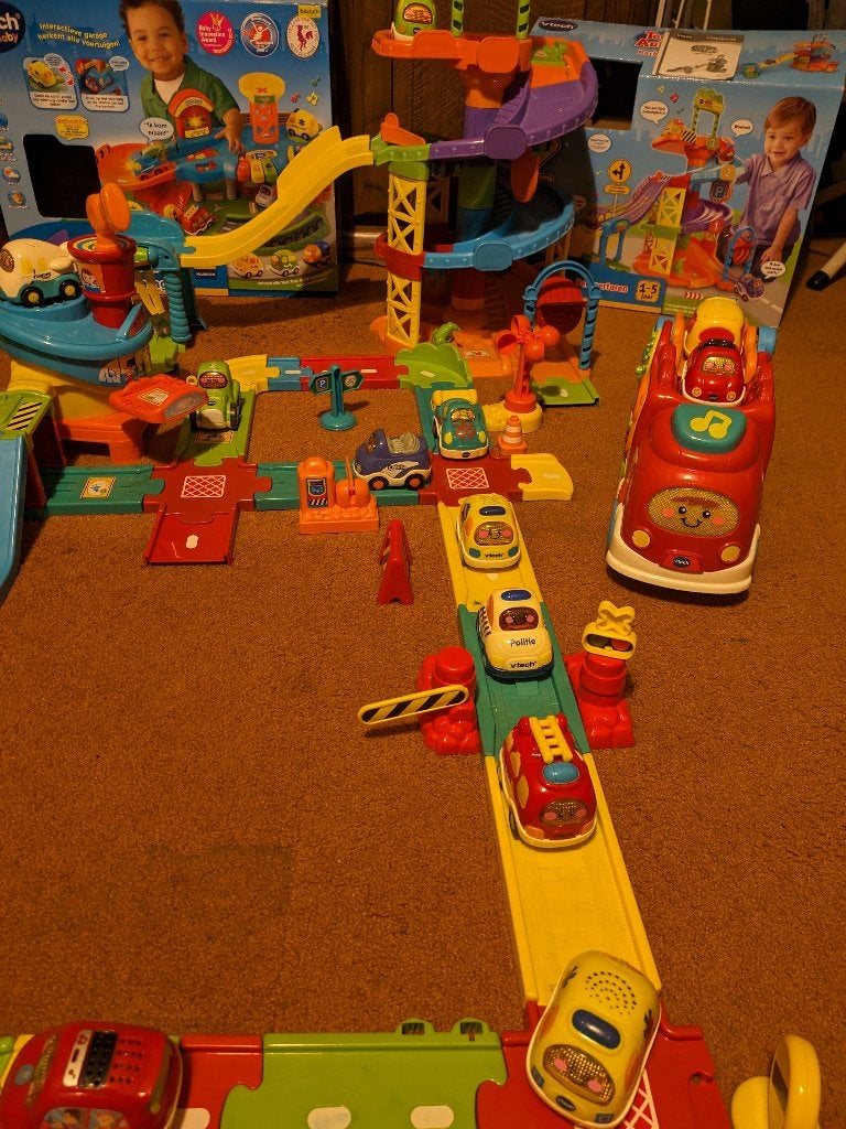 VTech Toet Toet auto compleet, Ophalen of Verzenden, Gebruikt, 2 tot 4 jaar