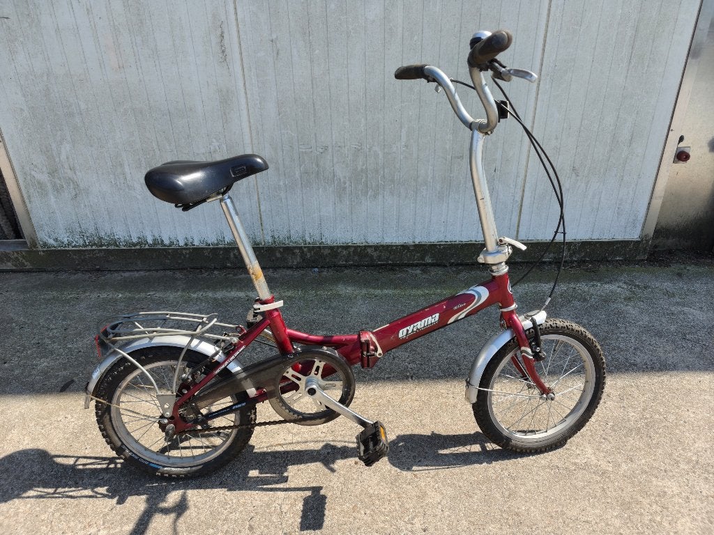 vouwfiets oyama, Fietsen en Brommers, Fietsen | Vouwfietsen, Gebruikt, Velgrem, 16 tot 18 inch, Dames