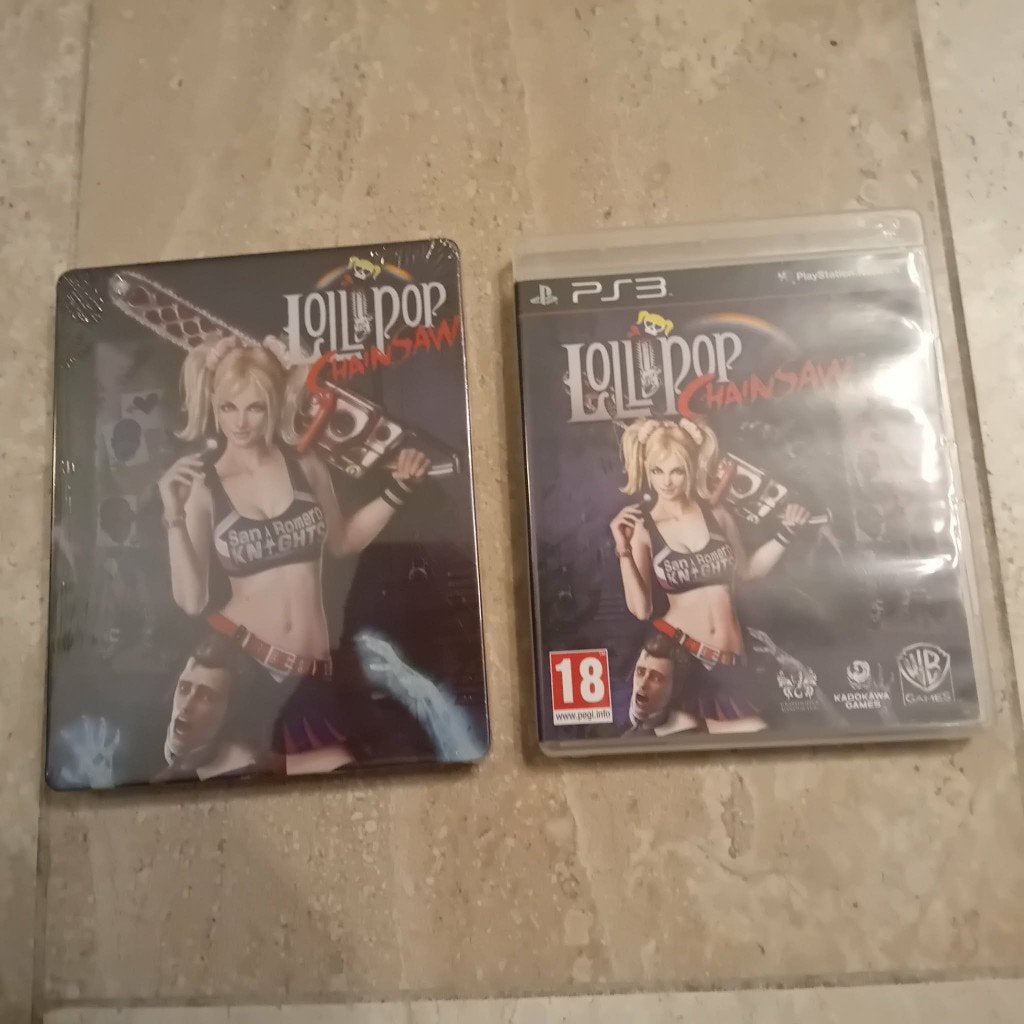 Lollipop Chainsaw Ps3 + Steelbook, Spelcomputers en Games, Games | Sony PlayStation 3, Vanaf 18 jaar, 1 speler, Zo goed als nieuw