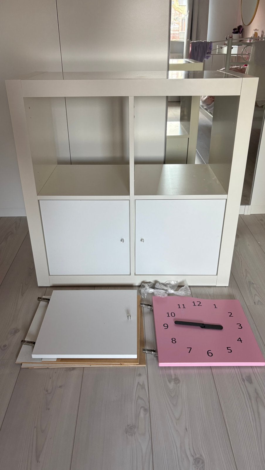Ikea Kallax kast 4 vakken, Ophalen, Zo goed als nieuw