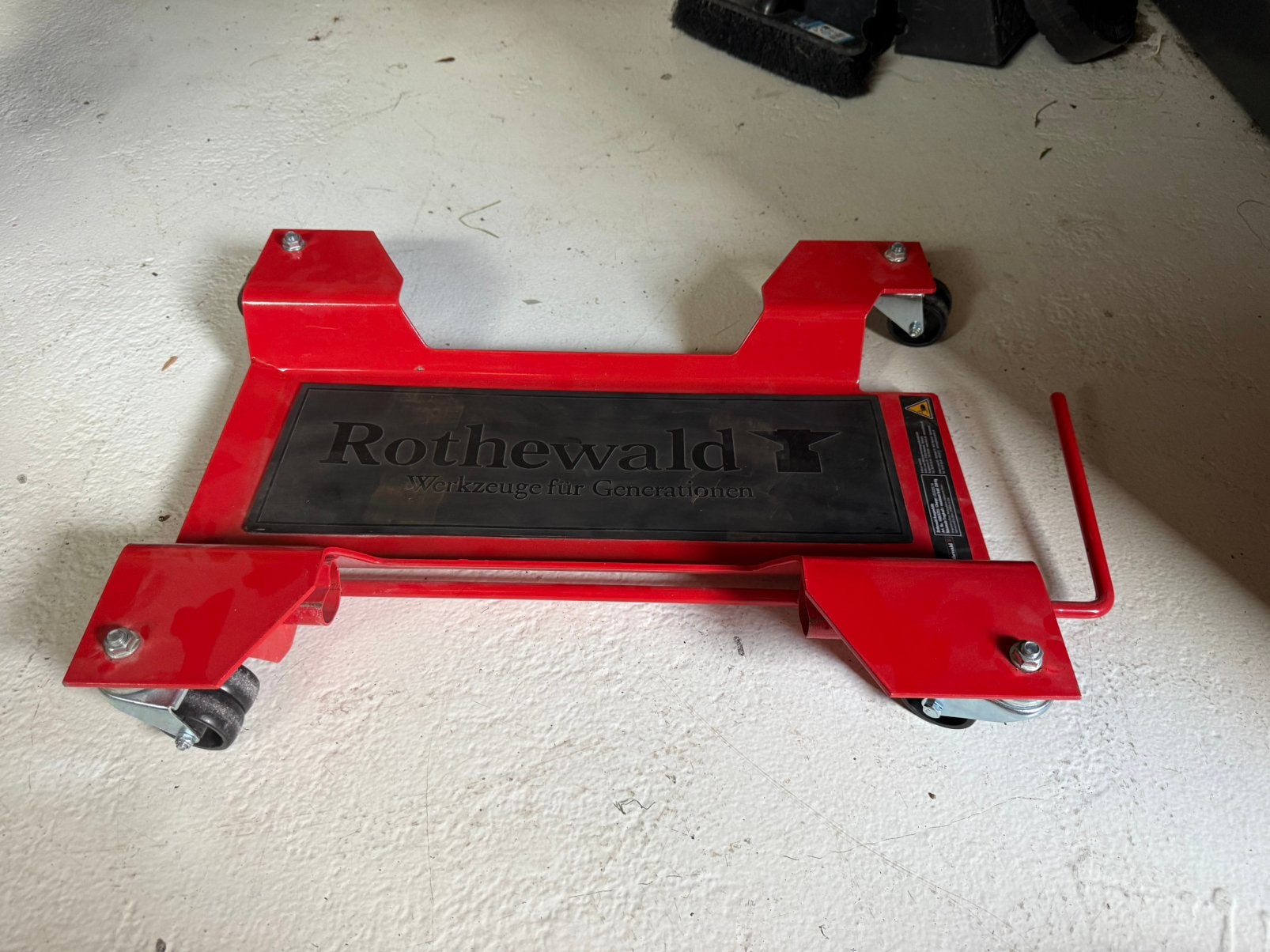 Rothewald Motorfiets Verrijdbare Werkplaatsstandaard, Ophalen of Verzenden, Zo goed als nieuw