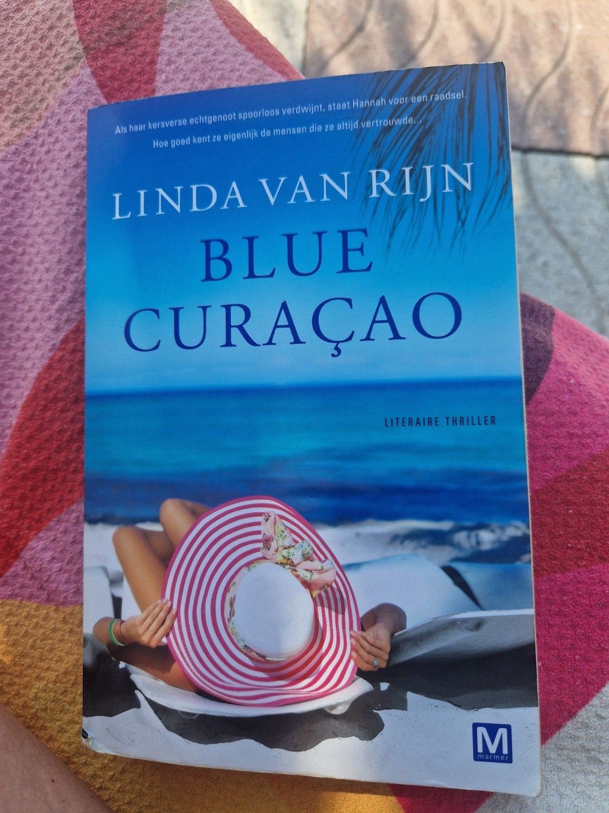Blue Curaçao - Linda van Rijn (Literaire thriller), Ophalen of Verzenden, Zo goed als nieuw, Linda van Rijn