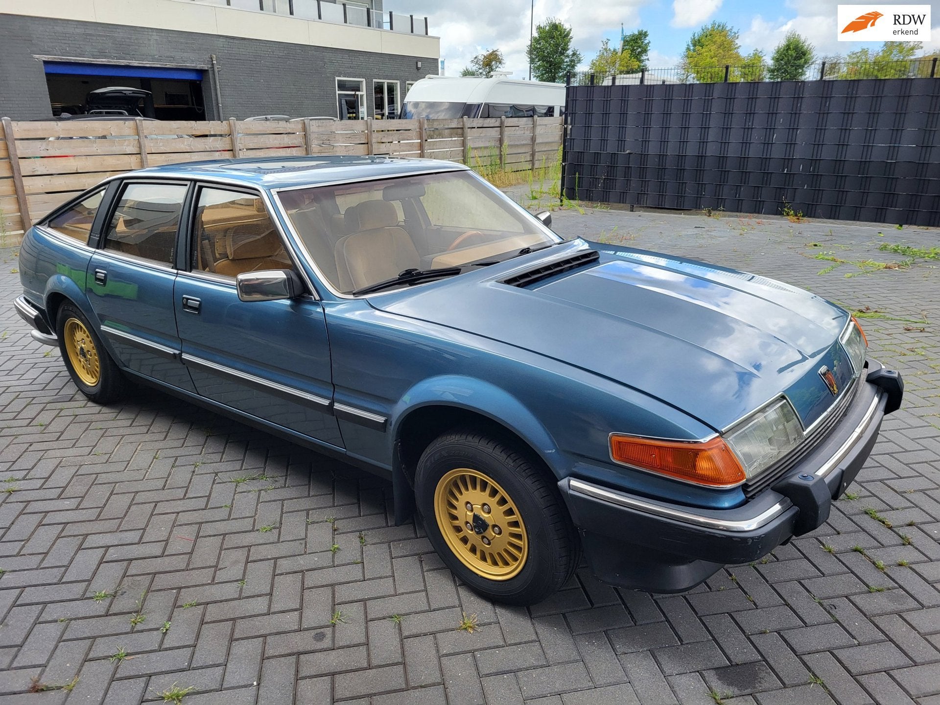 Rover SD-serie 3.5 Vanden Plas autom lpg duitser, Auto's, Oldtimers, Automaat, Achterwielaandrijving, Rover, Metallic lak