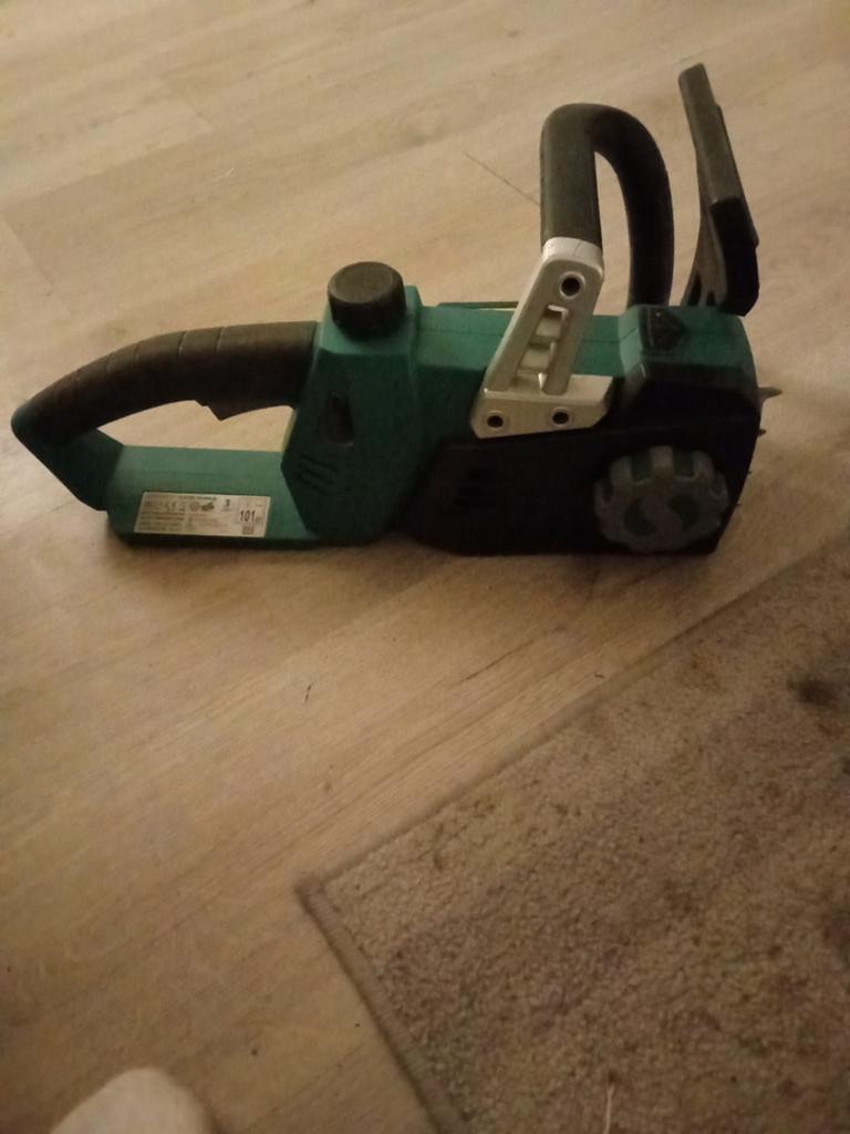 Elektrische Kettingzaag - Gebruikt, Doe-het-zelf en Verbouw, Gereedschap | Zaagmachines, Ophalen, Gebruikt, Onbekend, Kettingzaag