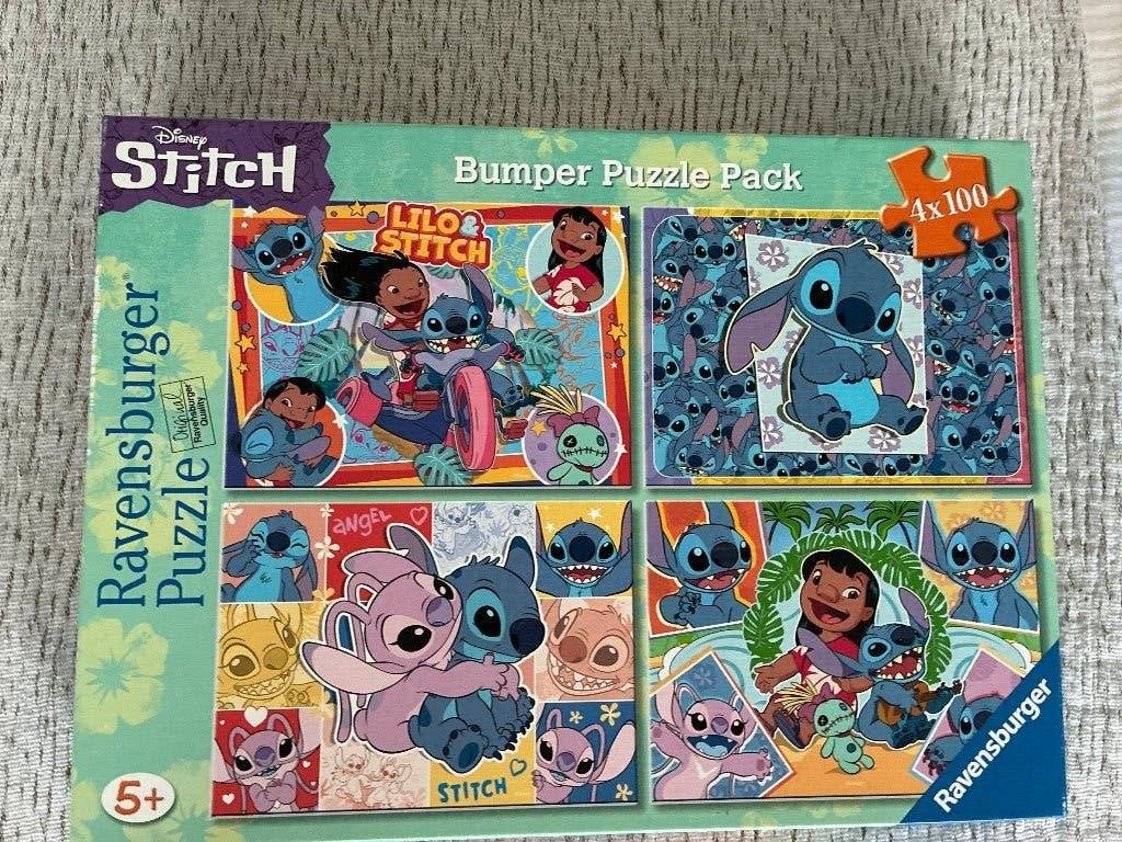 Ravensburger Disney Stitch Puzzels Bumper, Ophalen of Verzenden, Meer dan 50 stukjes, Zo goed als nieuw, 6 jaar of ouder