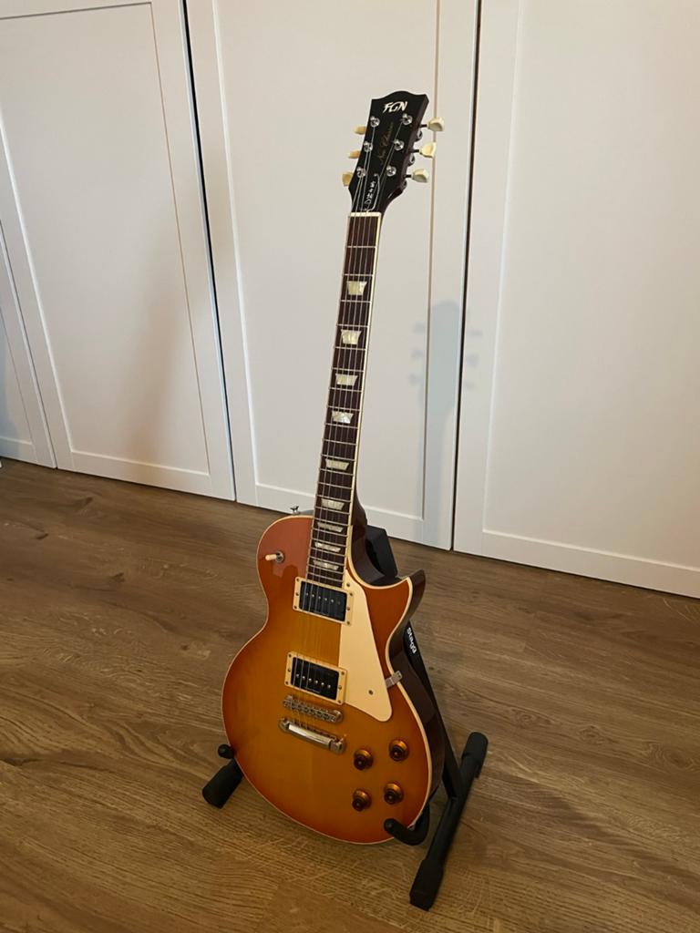 Fgn "Fujigen" Neo Classic LS10 Les Paul model made in Japan, Muziek en Instrumenten, Ophalen, Solid body, Overige merken