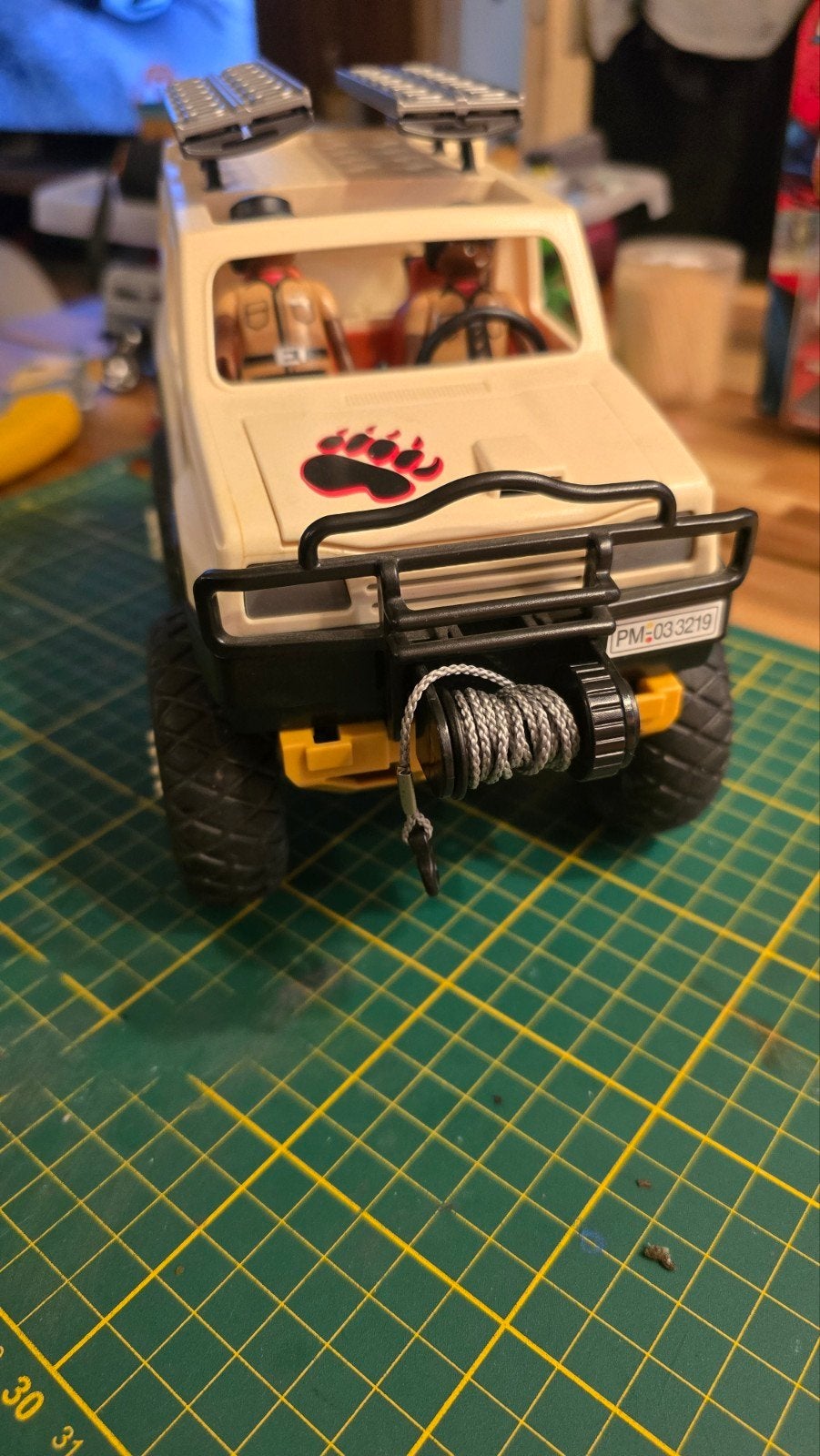 playmobil offroad-pickup 3219, Kinderen en Baby's, Ophalen, Zo goed als nieuw, Voertuig