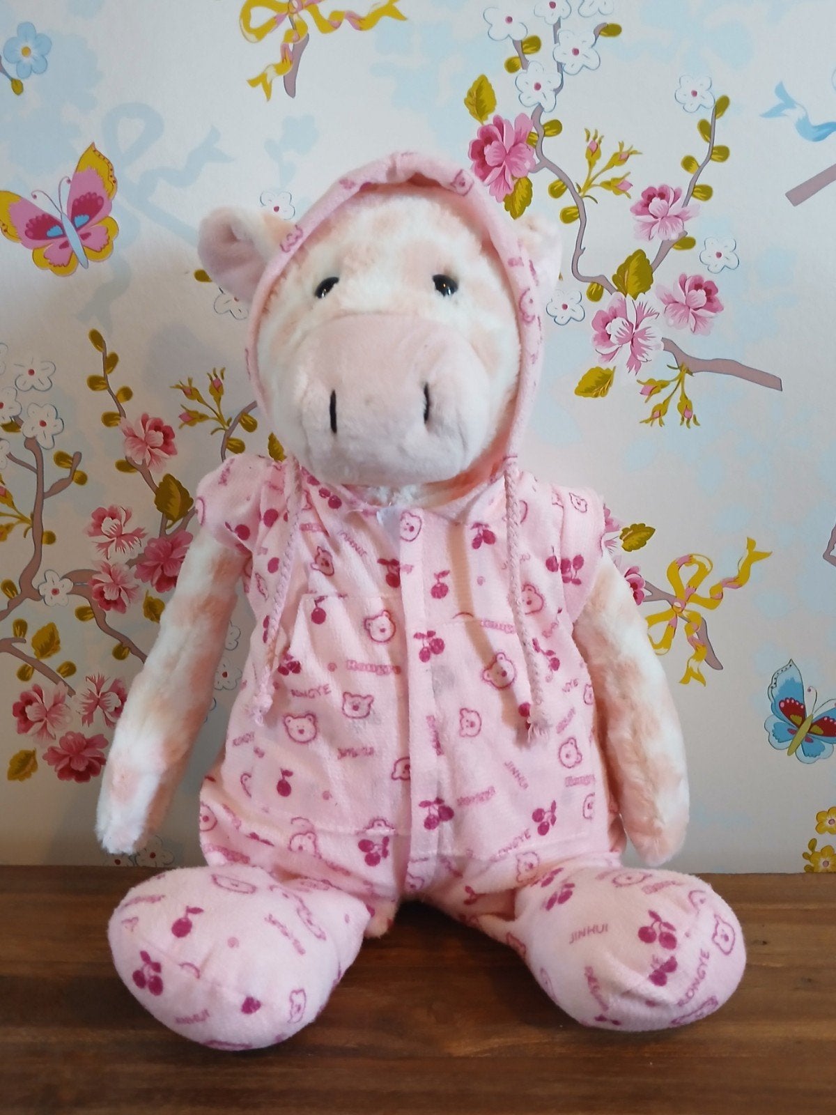 Build-A-Bear knuffel zo goed als nieuw, rookvrij huis, Giraf, Overige karakters, Ophalen of Verzenden, Zo goed als nieuw