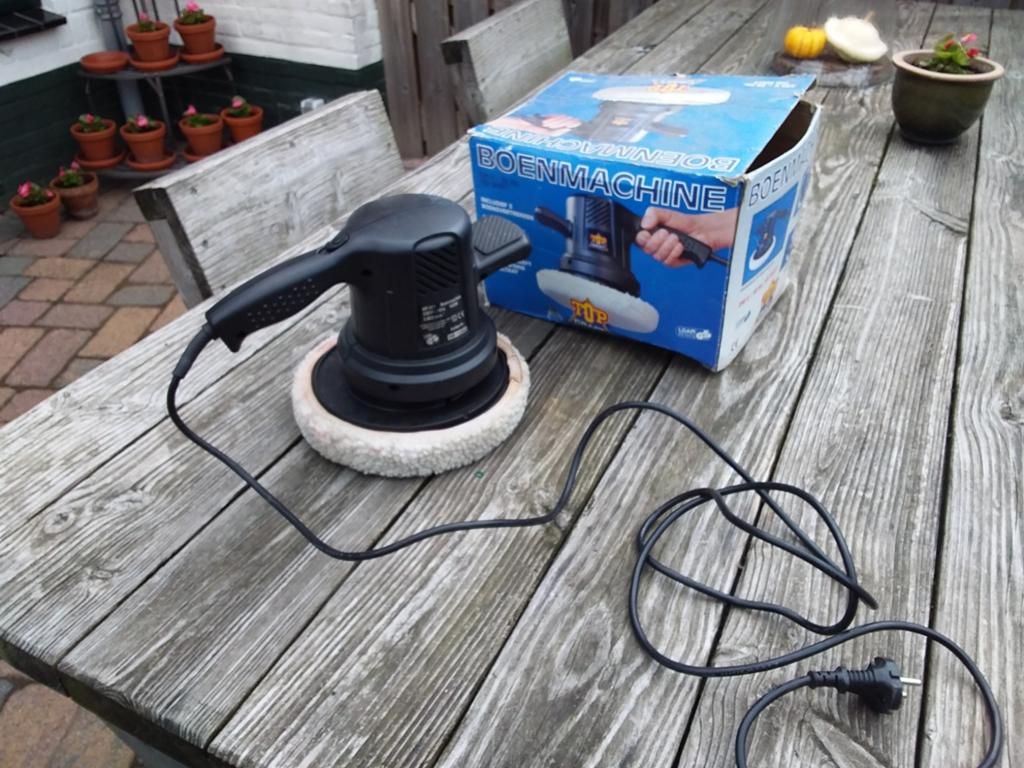 Boenmachine van Topcraft, Ophalen