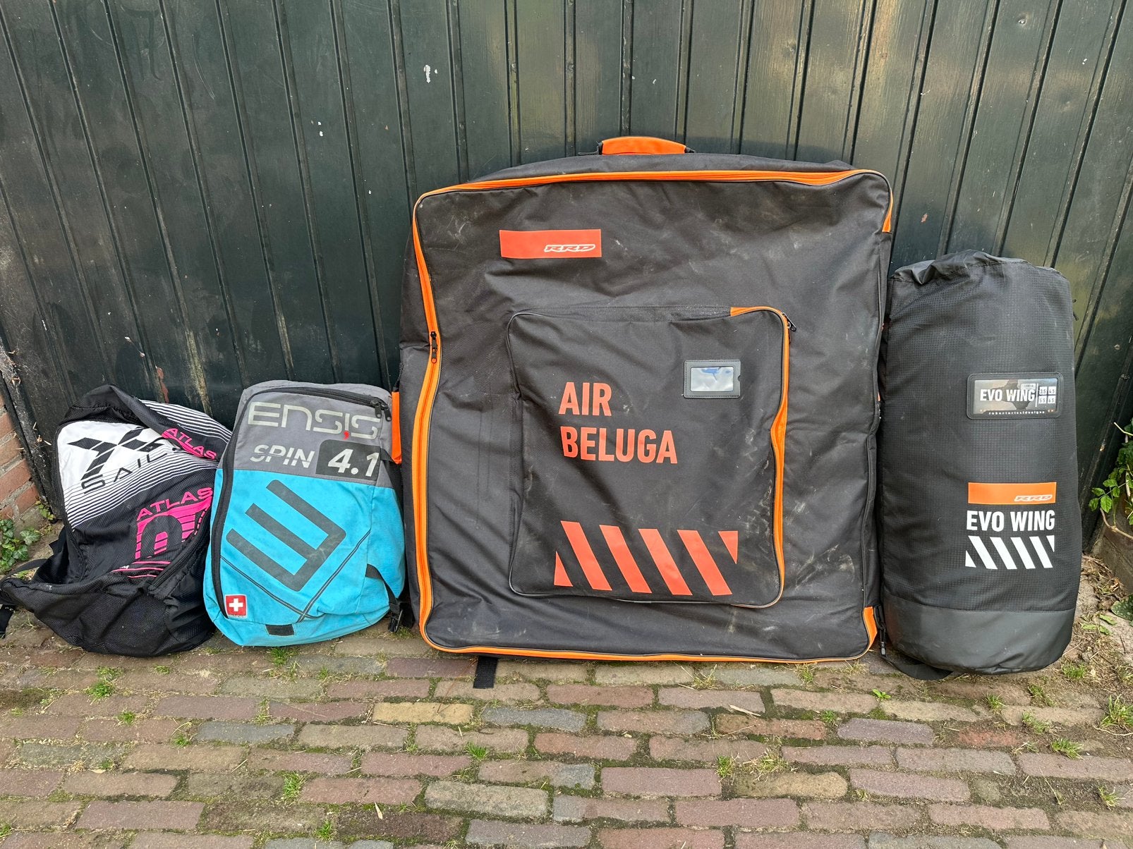 RRD wingset met 5.5, 4,1 en 2.0, Watersport en Boten, Wingsurfen, Ophalen, Zo goed als nieuw, Wingsurfset