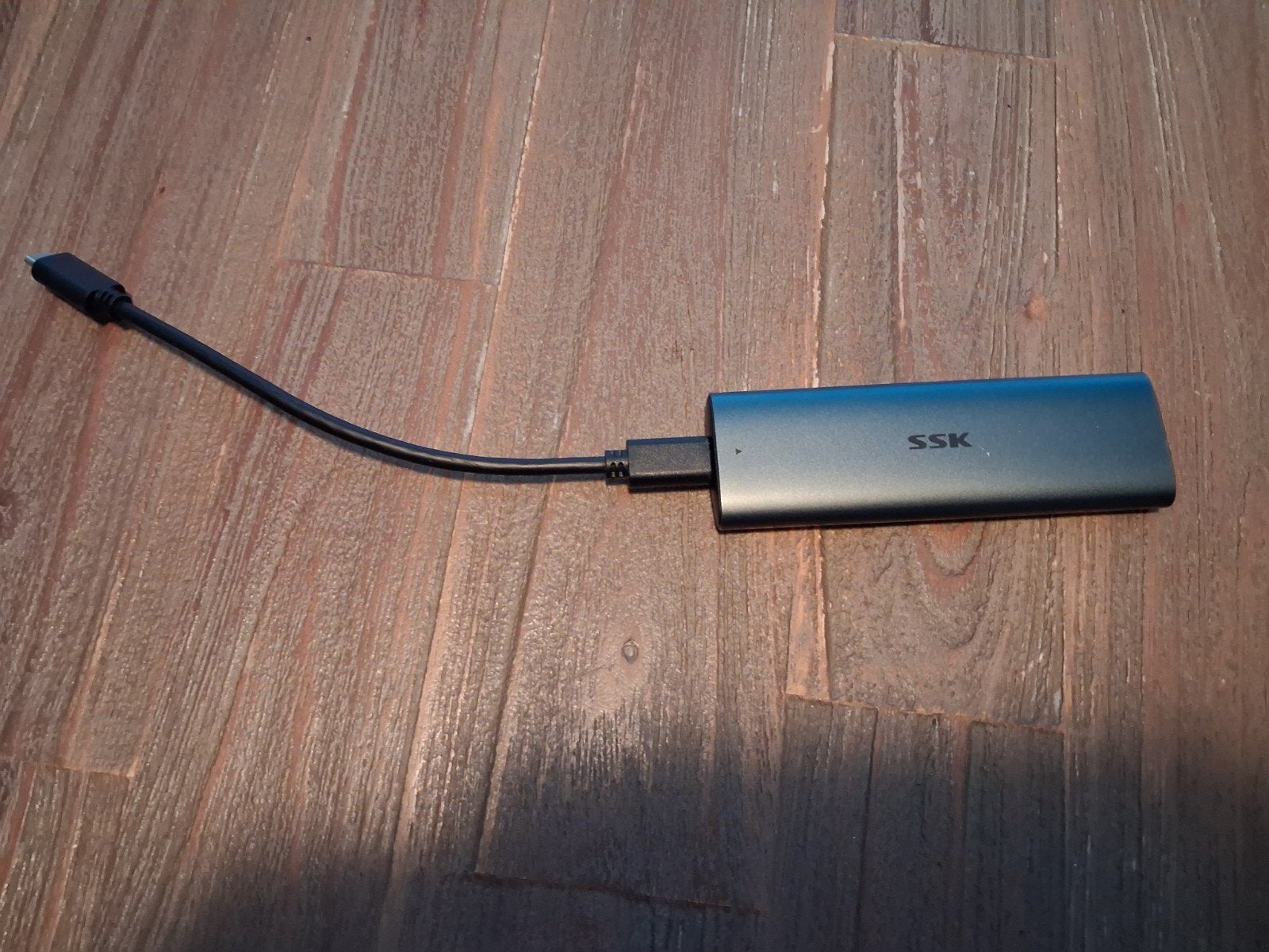 SSK NVMe Externe Behuizing met 512GB SSD USB 3.0, Computers en Software, Ophalen of Verzenden
