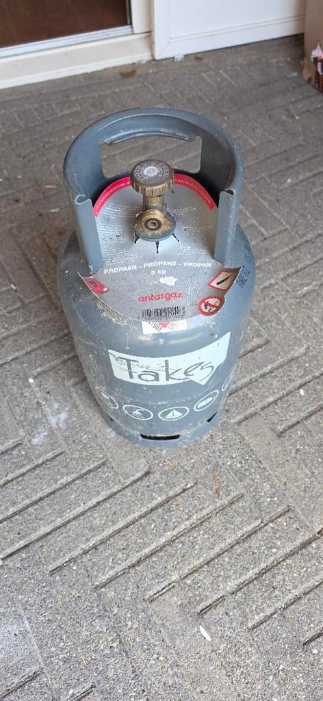 Take 5 Antargaz propaan gasfles 5kg met 1kg vulling, Ophalen