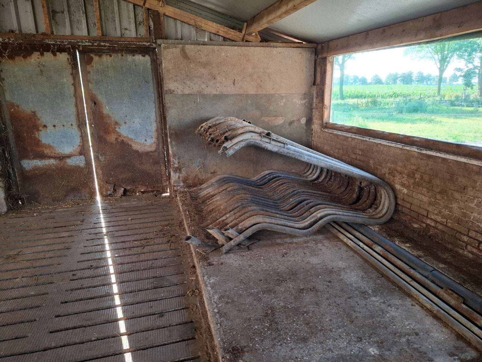23 ligboxen type 2D, 1.9 diep. Grootvee met neusbuis., Dieren en Toebehoren, Ophalen